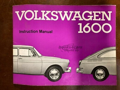 view cover of 1966 Volkswagen 1600 Owners Manual