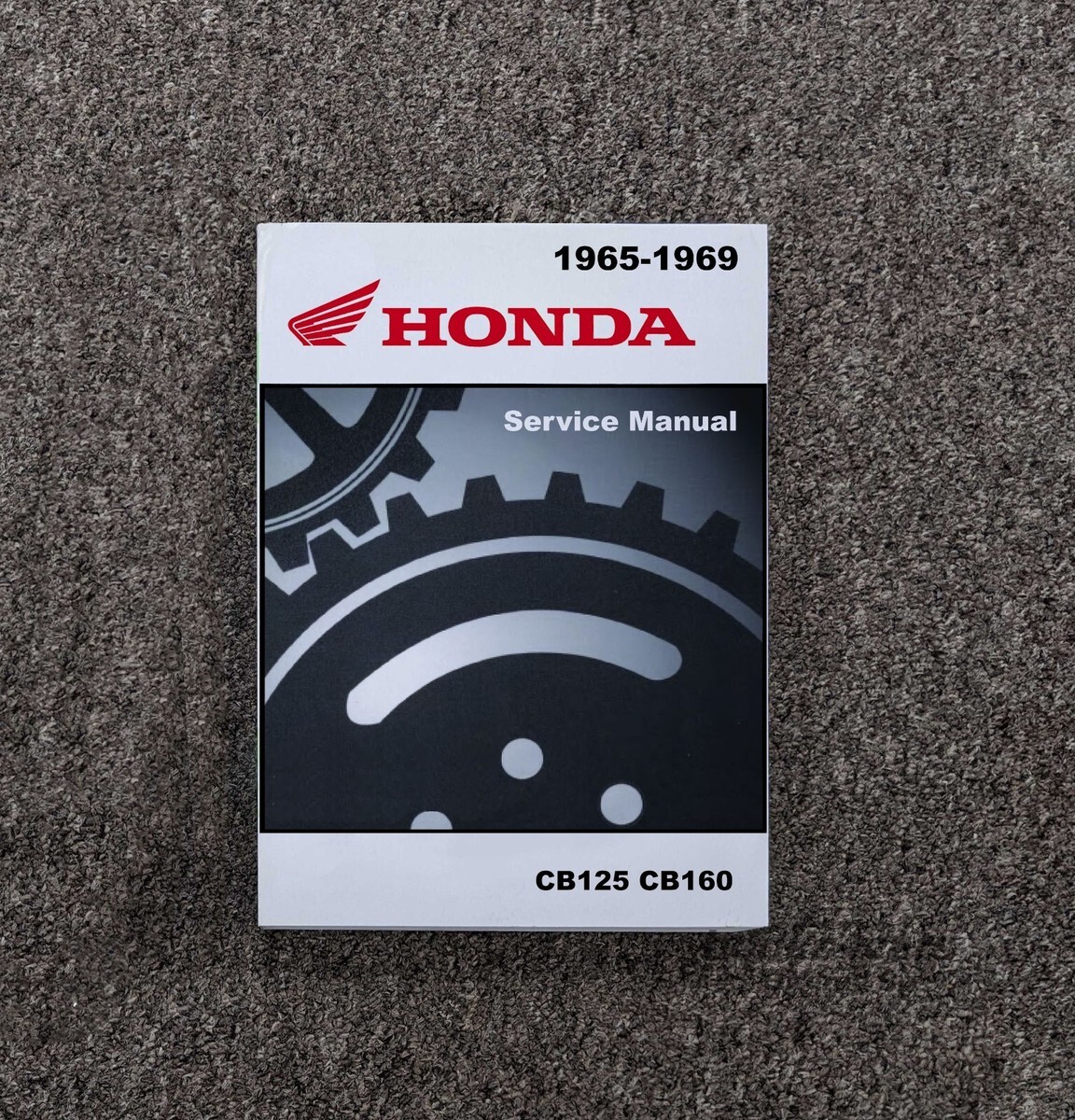 view cover of 1965-1969 CB125 CB160 Honda Shop Manual by Honda Motorcycles