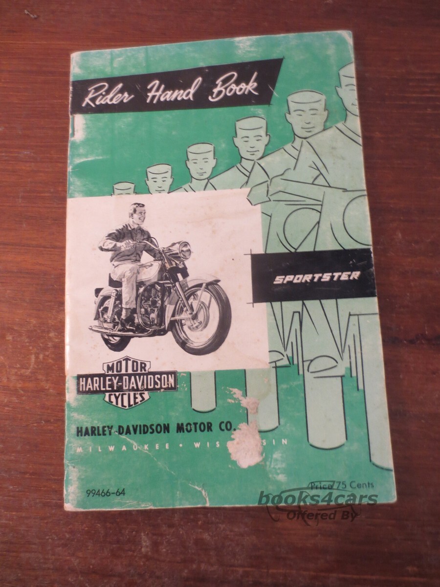 view cover of 1966 Sportster Owners Manual by Harley Davidson