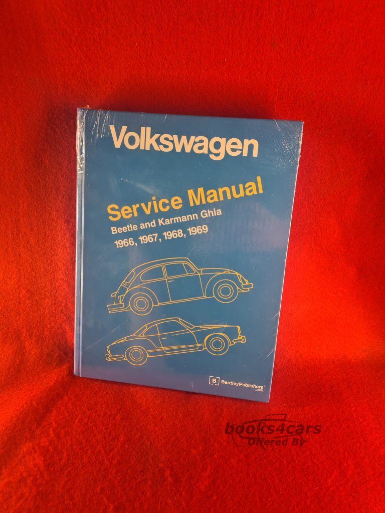 view cover of 1966-1969 Beetle & Karmann Ghia Official VW Shop Service Repair Manual 473 pages by Volkswagen & Robert Bentley