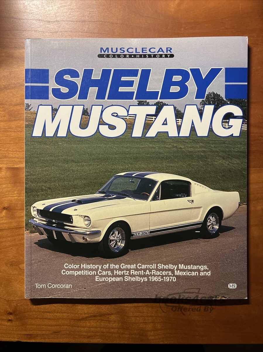 view cover of Shelby Mustang Color History 1965-1970