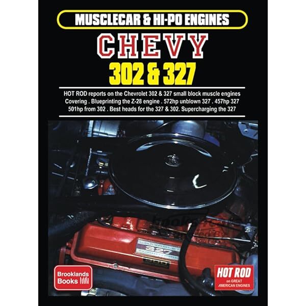 view cover of Chevrolet 302 327 V8 100 pgs of articles about hot rodding Chevy V8