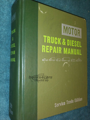 view cover of 1962-1976 MOTOR'S Truck & diesel Repair Manual
