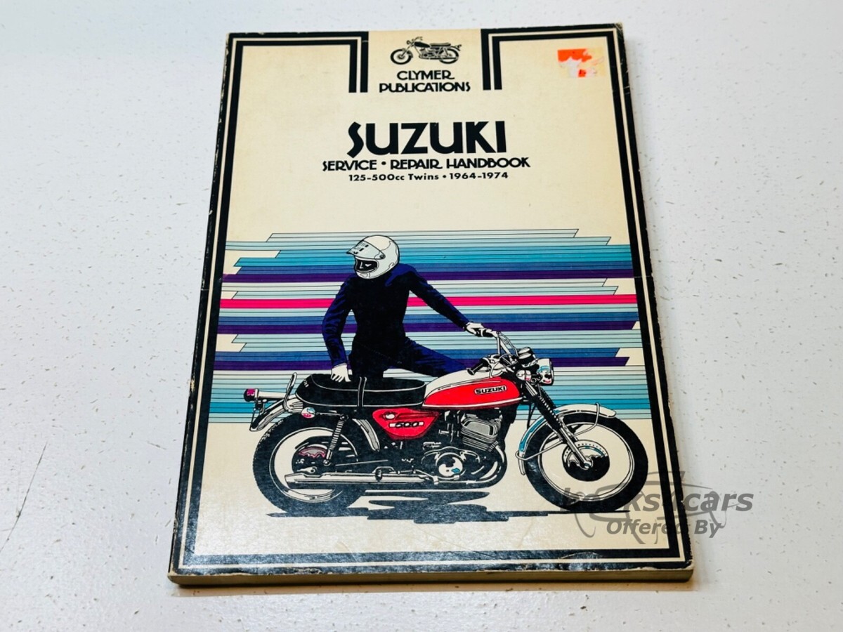 view cover of 1964-1972 Suzuki Service Repair Manual by Clymers