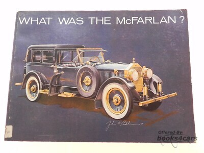 view cover of What was the McFarlan by Keith McFarlan