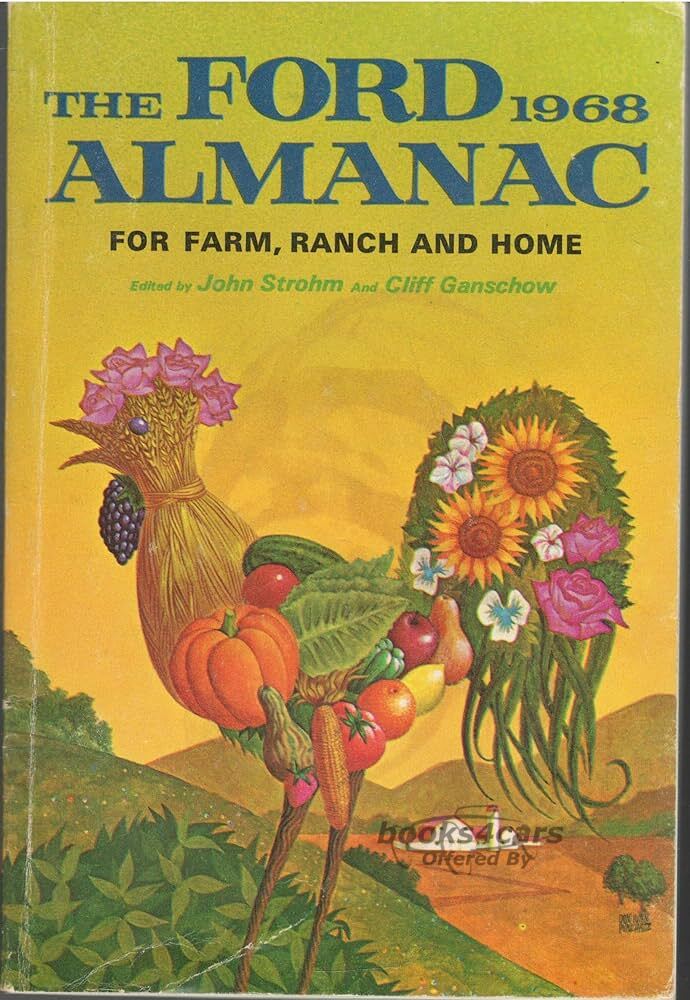 view cover of 1968 Ford Almanac