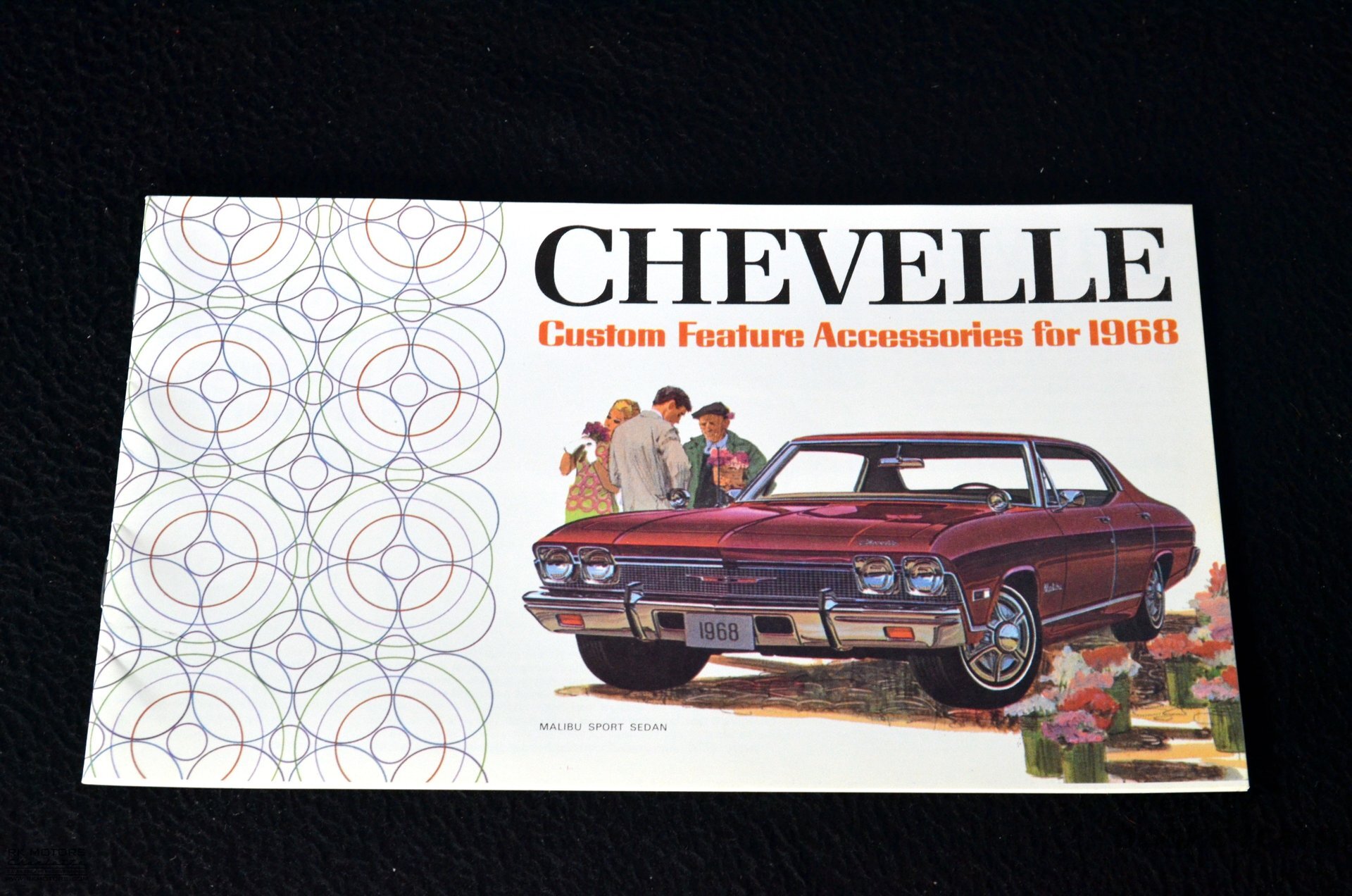 view cover of 1968 Chevelle Color Accessory Sales Brochure by Chevrolet
