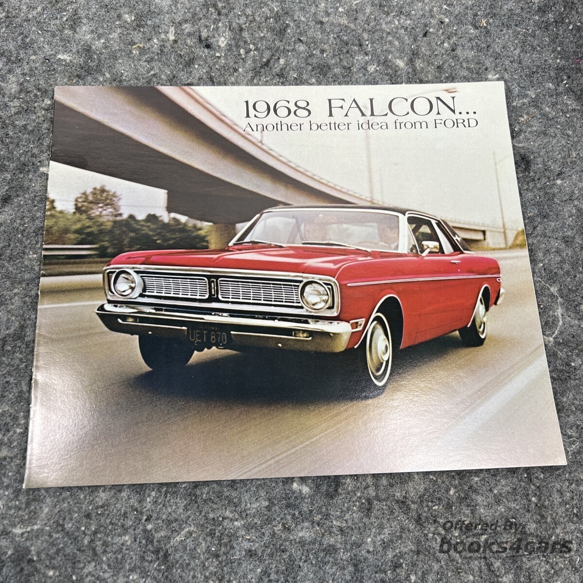 view cover of 1968 Ford Falcon Sales Brochure
