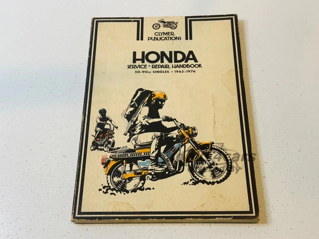 view cover of 1963-1976 50-90cc Singles Honda Shop Service Repair Manual by Clymer