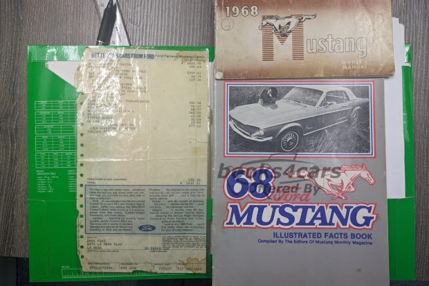 view cover of 1968 Mustang Illustrated Facts book by Mustang Monthly