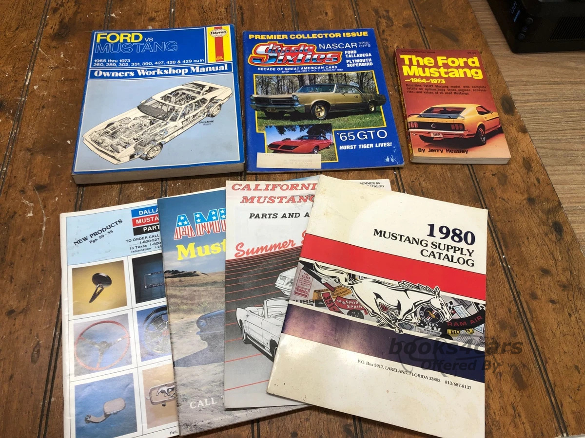 view cover of The Ford Mustang 64-73 by J Heasley describes all options & accessories