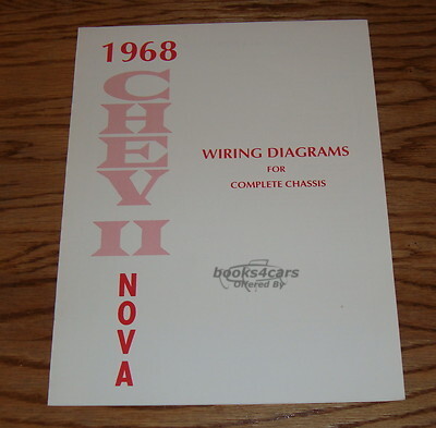 view cover of 1968 Chevy Chevy II Nova Wiring Diagram by Chevrolet
