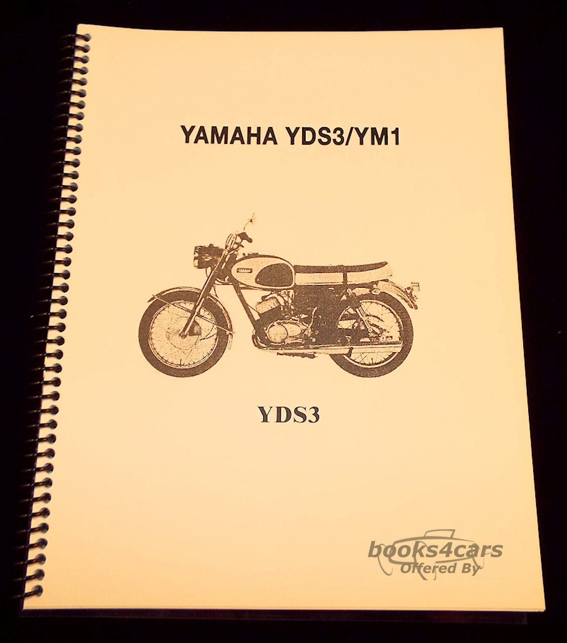 view cover of YDS3 YDS3-c YM-1 Shop Service Repair Manual by Yamaha