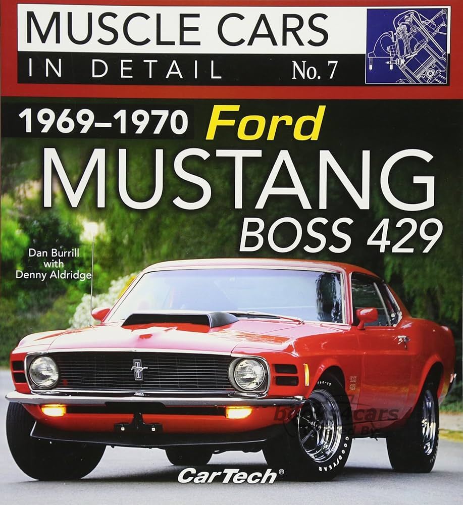 view cover of 1969-70 Mustang Boss 429 Muscle Cars in Detail