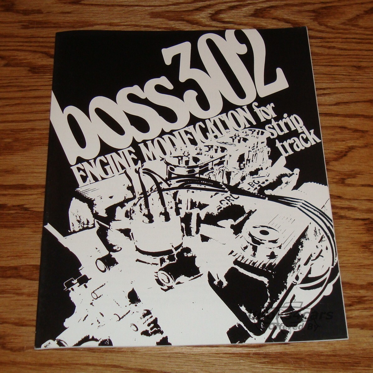 view cover of 1969-1970 Boss 302 Engine Modification manual for Ford