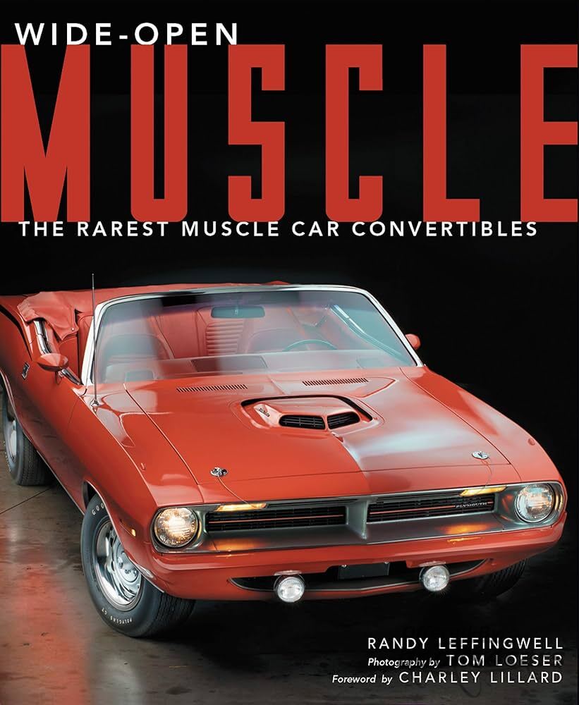 view cover of Wide Open Muscle the Rarest Muscle Car Convertibles by R. Leffingwell 224 pages Hardcover