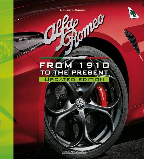 view cover of Alfa Romeo from 1910-2020 history hardcover 360 pgs by Tabucchi