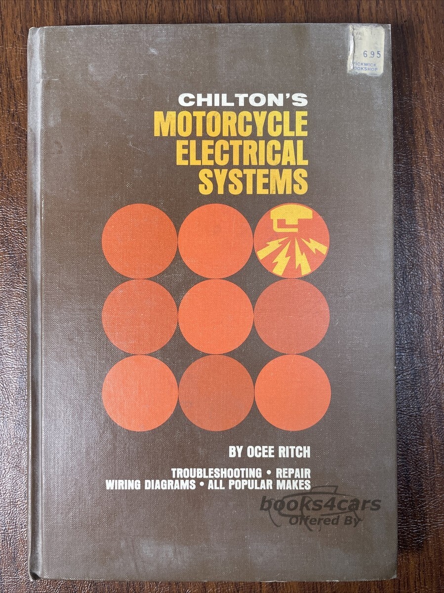 view cover of Electrical System repair manual for all motorcycles, by Chilton's published in 1969