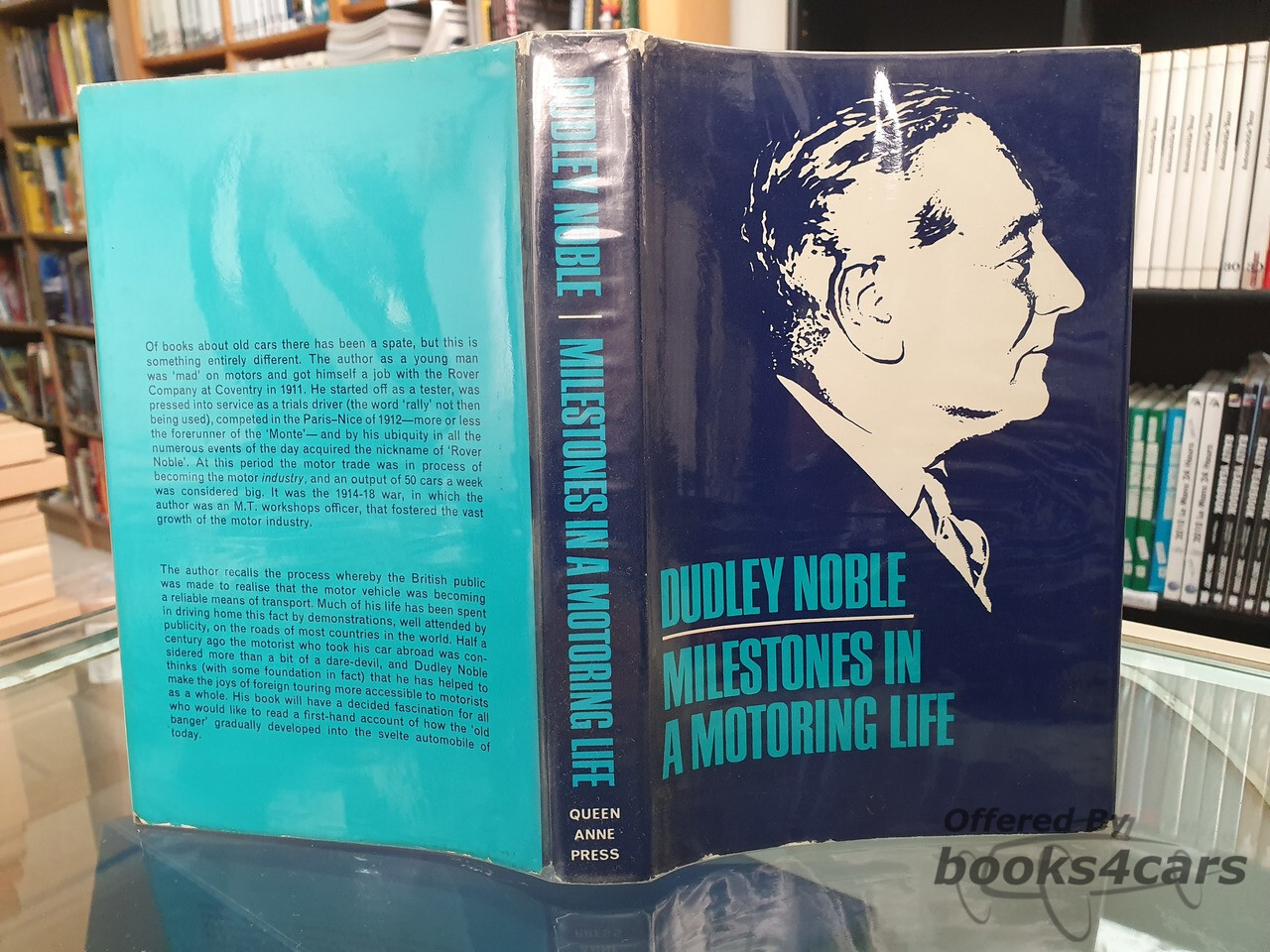 view cover of Dudley Noble - Milestones in a Motoring Life - the History of the growth of the motor trade into the motor industry
