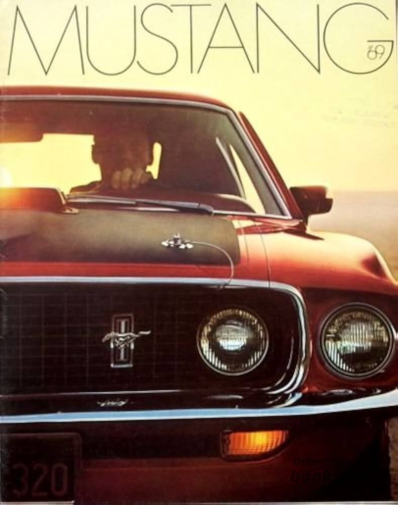 view cover of 1969 Mustang Sales Brochure by Ford