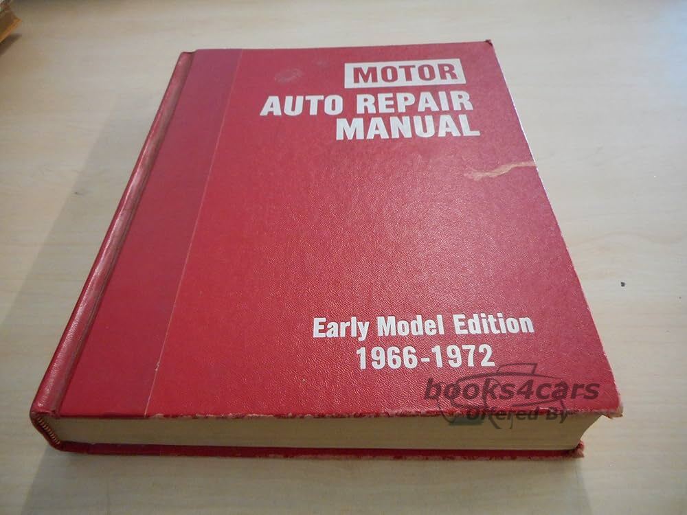 view cover of 1966-1972 MOTOR'S Domestic Auto Repair Manual