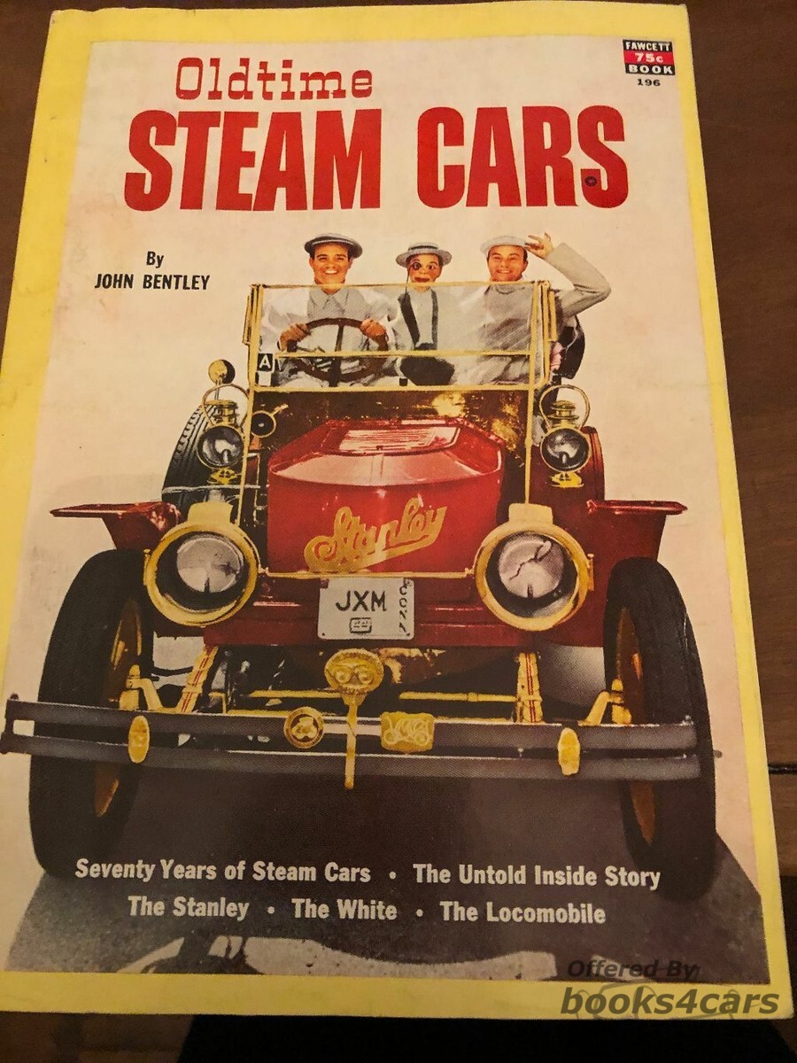 view cover of Oldtime Steam Cars by John Bentley - 144 pages