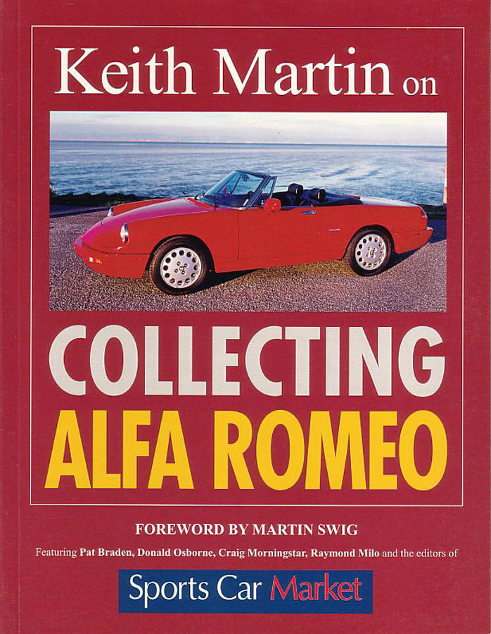 view cover of Collecting Alfa Romeo by Keith Martin 120 pg from PreWar to current