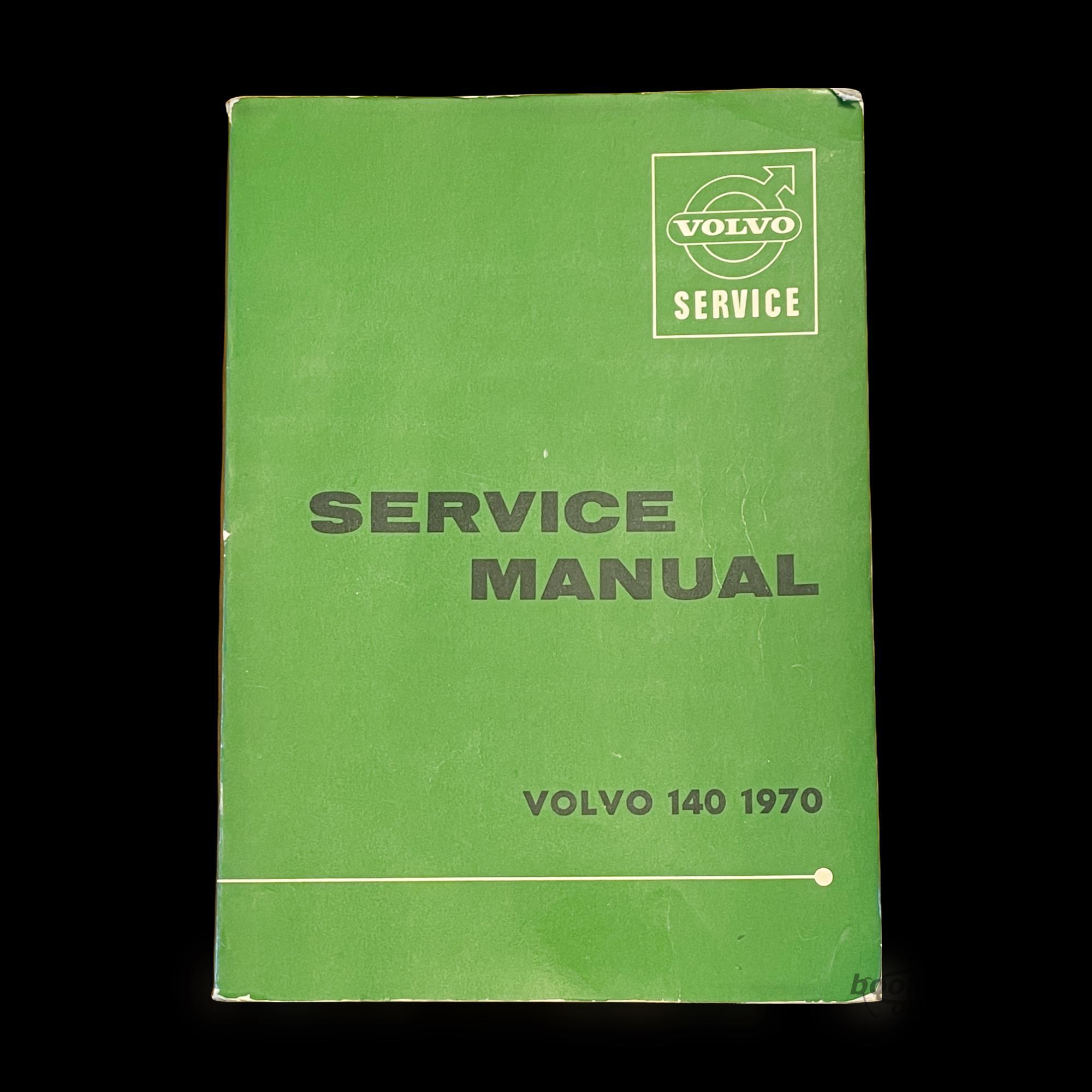 view cover of 1970 140 Shop Service Repair Manual by Volvo