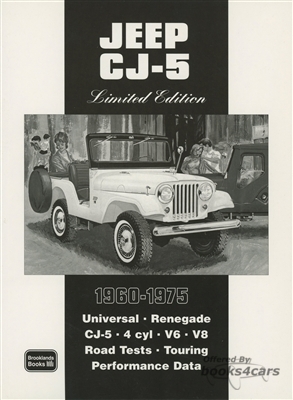 view cover of 1960-1975 CJ-5 Limited Edition Portfolio by RM Clarke