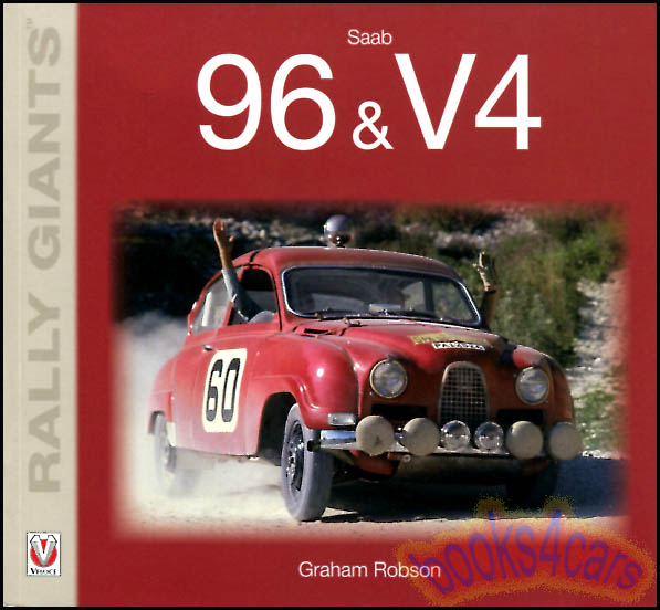 view cover of Saab 96 & V4 Rally Giant by Robson 128pg