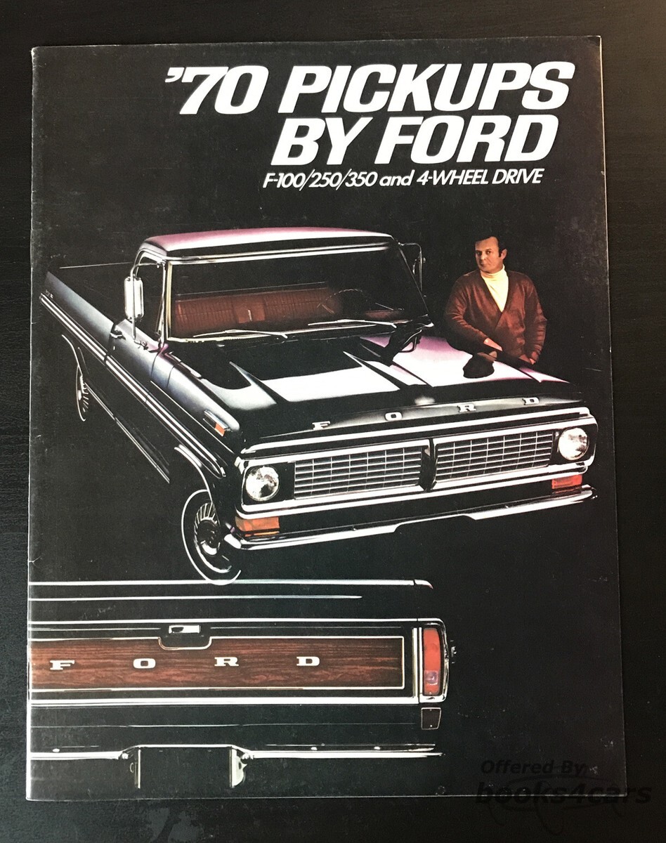 view cover of 1970 Ford Trucks Sales Brochure