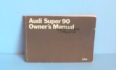 view cover of 1970 Audi Super 90 Owners Manual