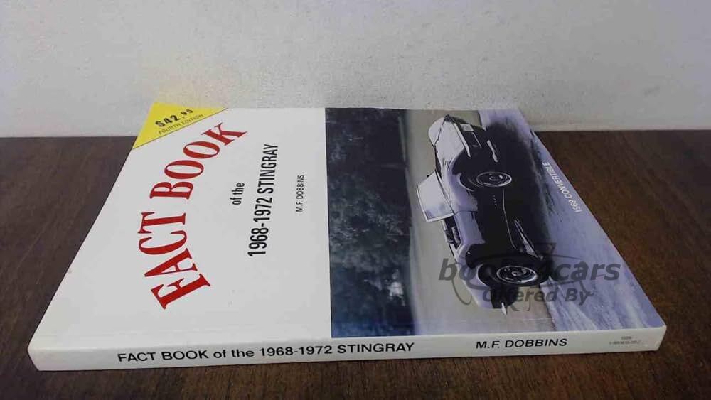 view cover of Vette Vues - Fact Book of the 68-72 Corvette Stingray by M F Dobbins