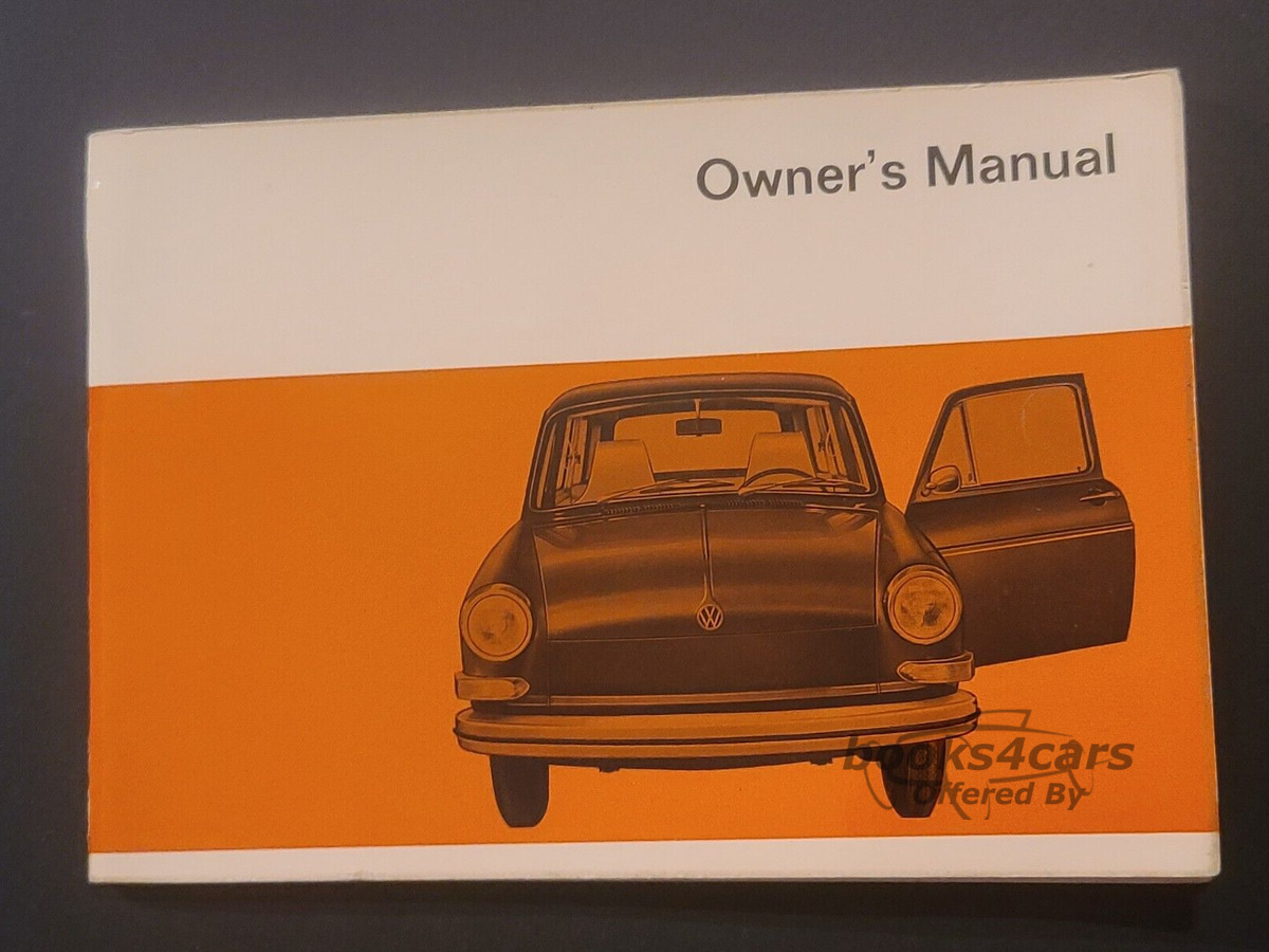 view cover of 1970 Volkswagen Fastback Sedan and Squareback Sedan Owners Manual by VW
