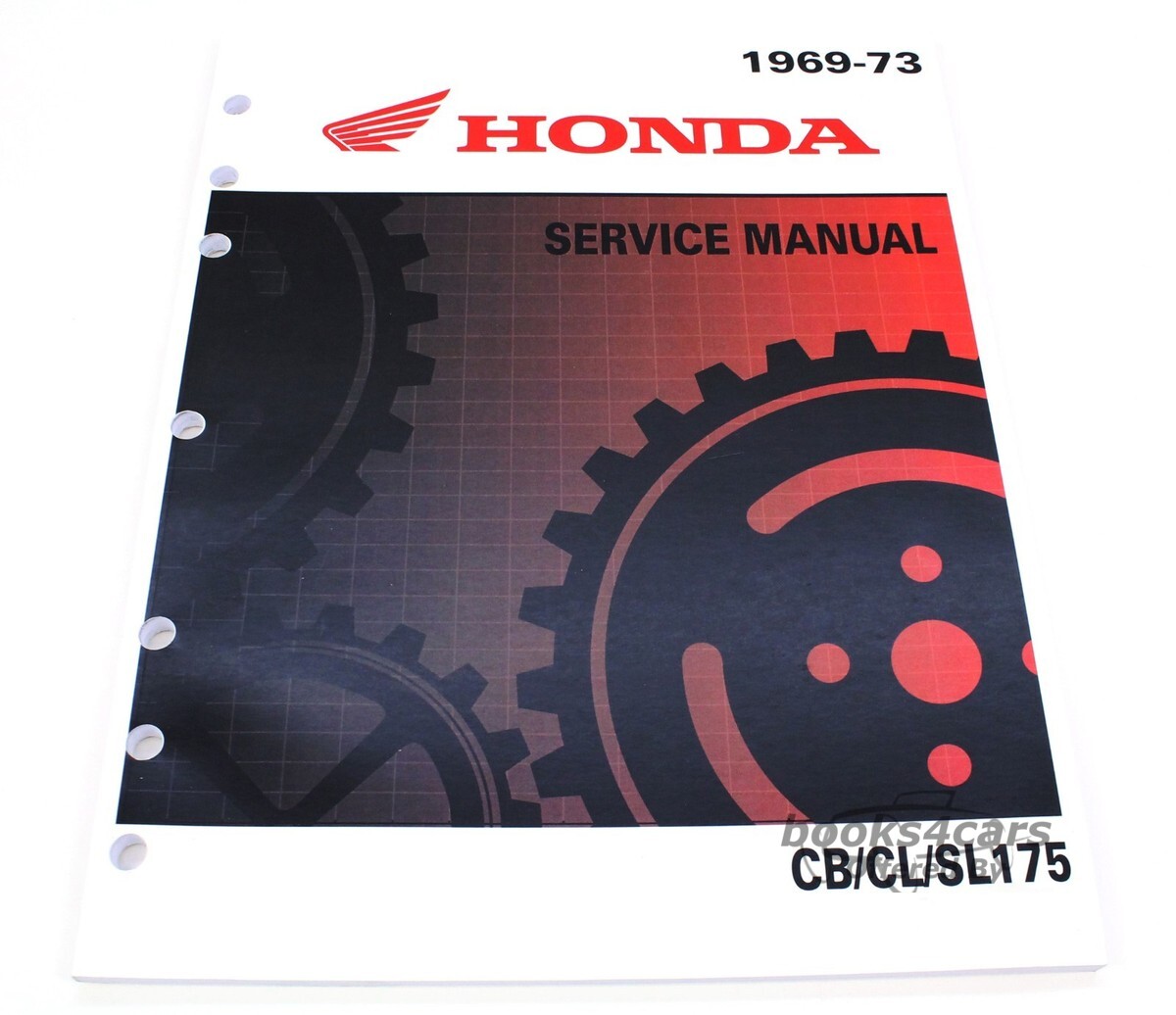 view cover of 1969-73 CB175 CL175 SL175 Shop service repair Manual by Honda motorcycle
