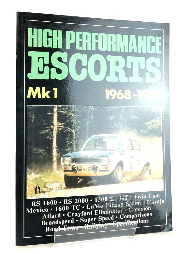 view cover of 1968-1974 Ford Hi-Perf Escort Mk.I portfolio of articles 100 pgs compiled by Brooklands