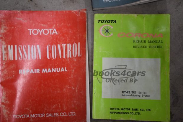 view cover of 1971 Corona Repair Manual, revised edition for RT43/52 series by Toyota