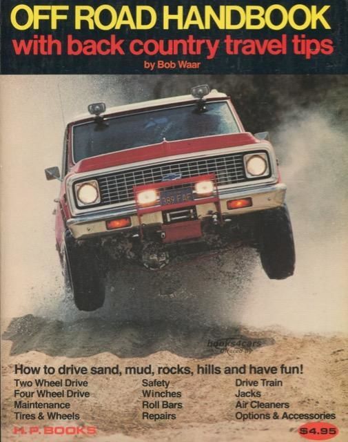 view cover of Off Road Handbook with back country travel tips by Bob Waar
