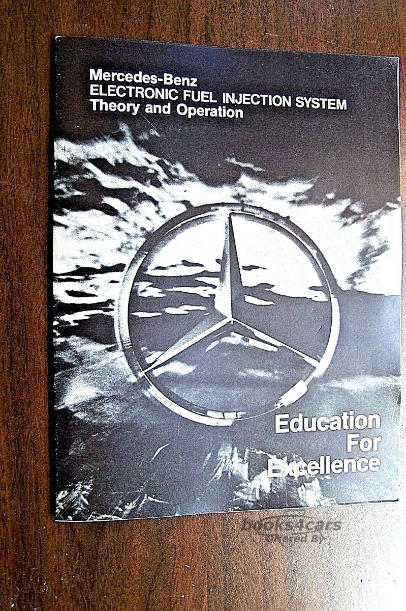 view cover of Electronic Fuel Injection System Theory & Operation Manual by Mercedes Benz