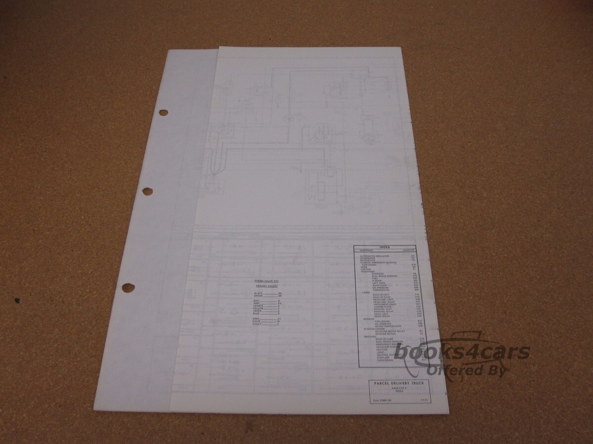 view cover of 1972 Parcel Delivery Mail Truck 11