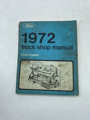 view cover of 1972 Truck Engine Shop Manual, Vol. 2