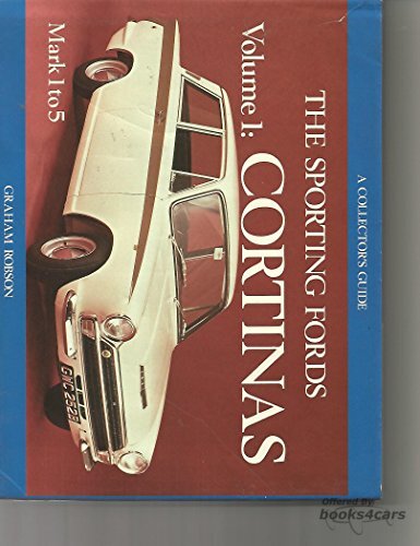 view cover of Cortina; sporting fords collectors guide hardcover by Graham Robson