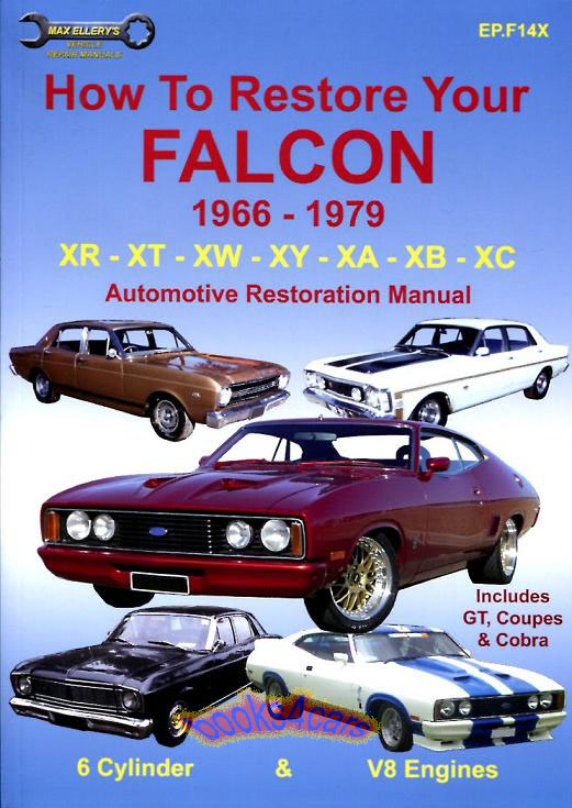 view cover of 1966-1979 How to Restore Ford Falcon Restoration Manual by Ellery of Australia