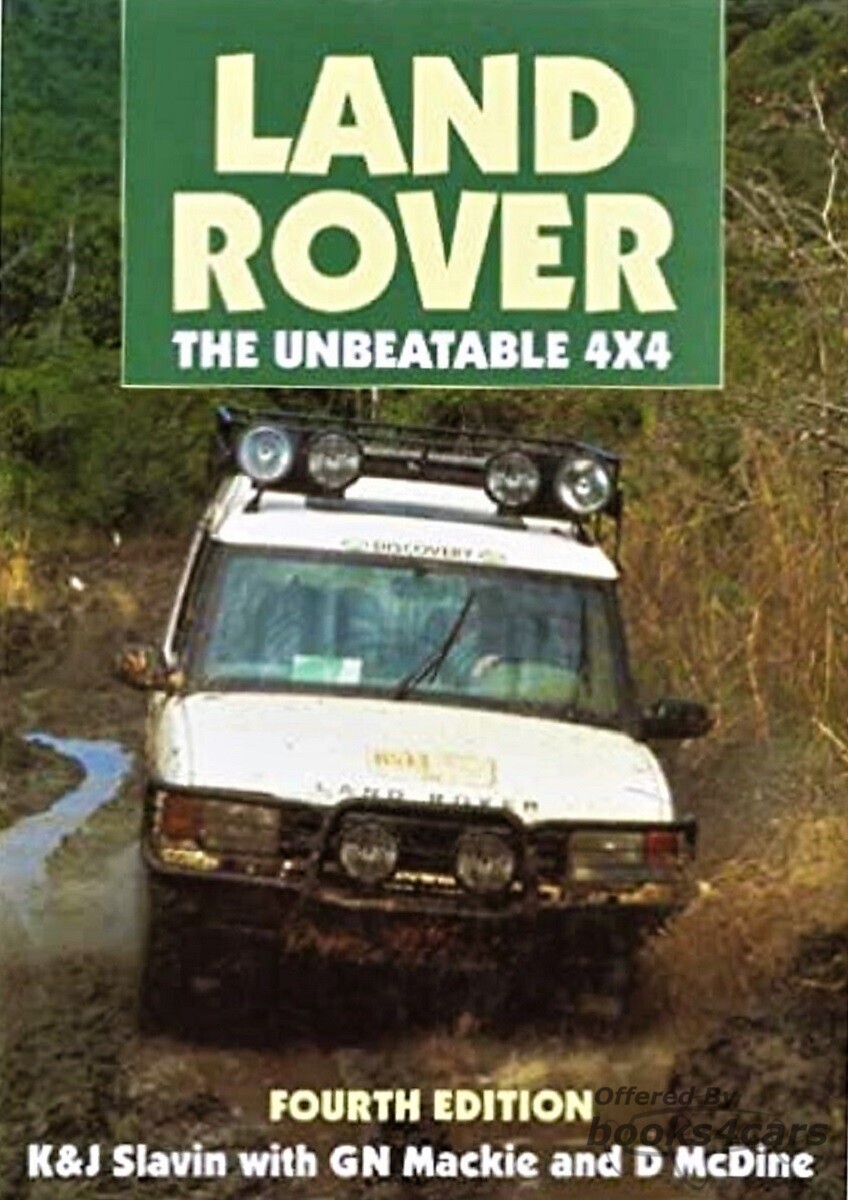 view cover of Unbeatable 4X4, 4th edition, 360 hardcover pages about Land Rover