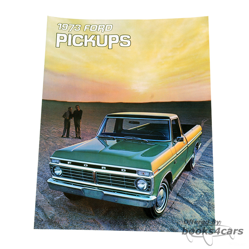 view cover of 1973 Ford Trucks Sales Brochure
