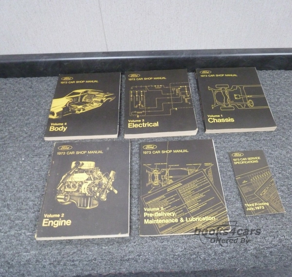 view cover of 1973 Car Maintenance, Lubrication, and Pre Delivery, Ford Factory Manual for all Ford, Lincoln, & Mercury