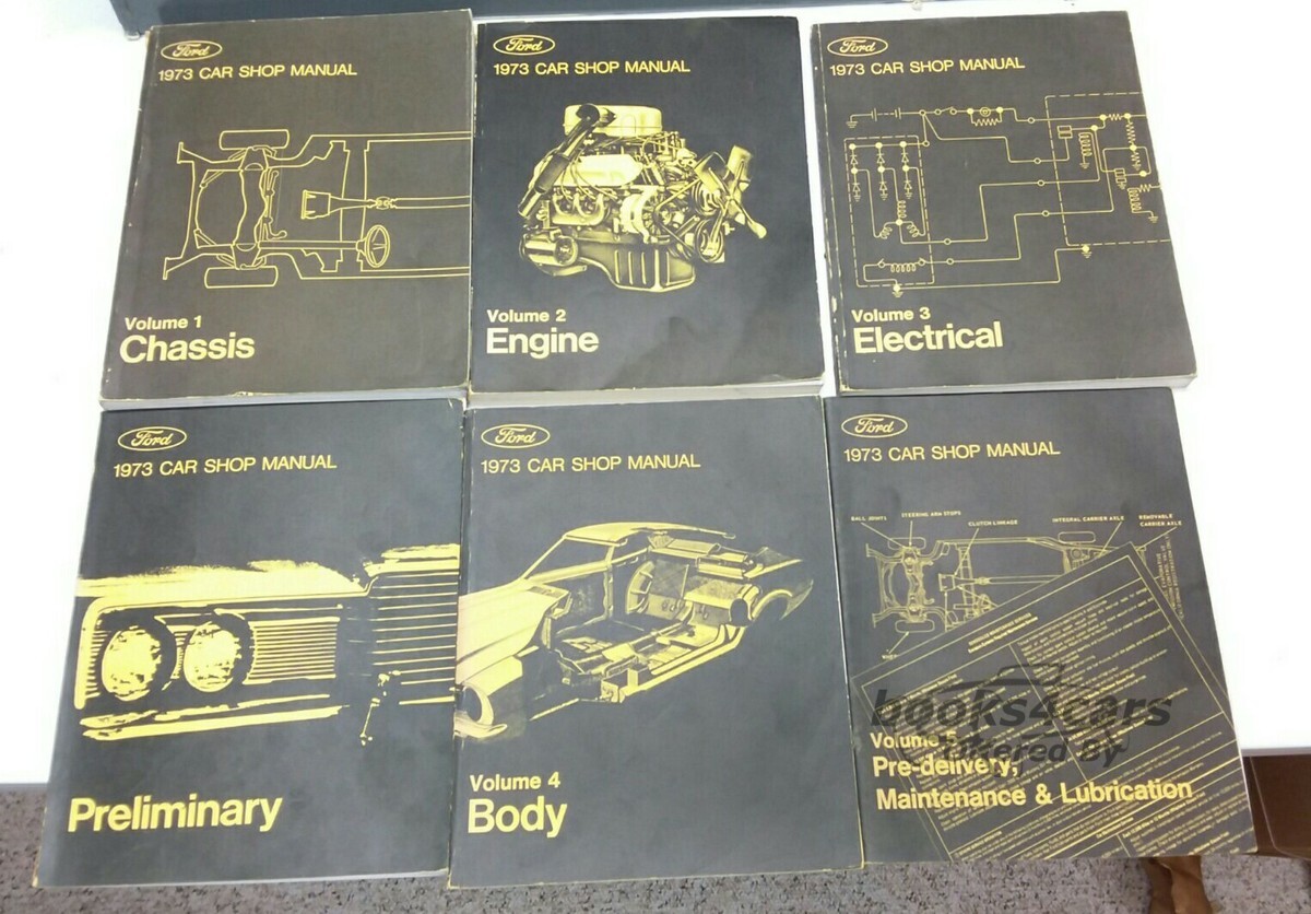 view cover of 1973 Car Pre - Delivery Maintenance and Lubrication Shop Manual - Ford Factory Official for all 1973 Ford, Lincoln, & Mercury
