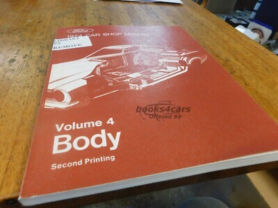 view cover of 1974 Car Body factory shop manual (Volume 4); used