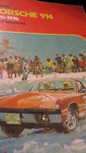 view cover of 1970-1976 914 Porsche Shop Service Repair Manual by Clymer