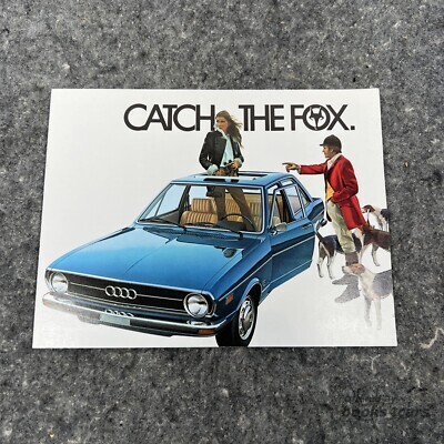 view cover of 1974 Audi Fox Sales Brochure Color